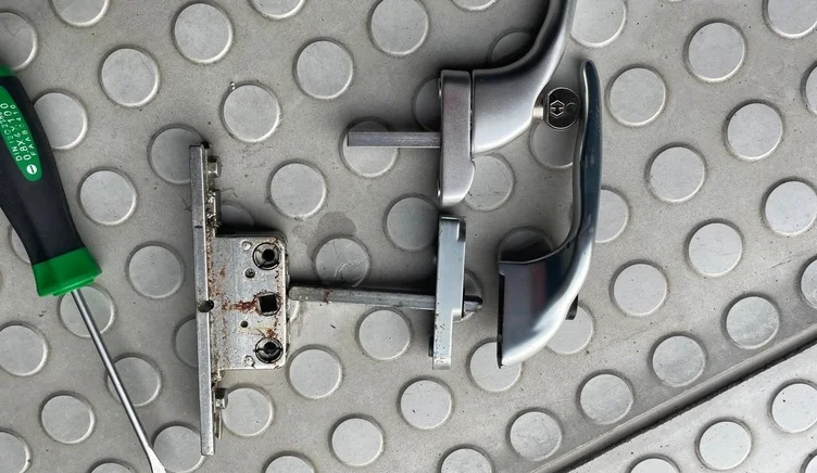 Замена ручки с ключом