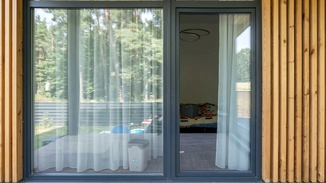 Москитная сетка плиссе в Киеве — до